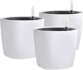 KINJOEK 3 Packs 7 Inch Self Watering Pot by KINJOEK