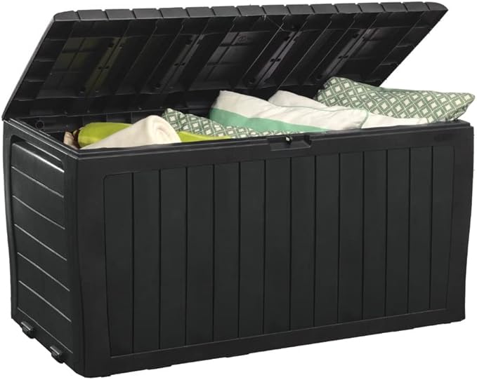 Keter Marvel Plus 71 Gallon Resin Outdoor Storage Box by Keter