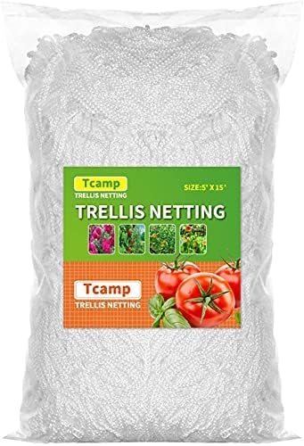 Tcamp Heavy-Duty Polyester Garden Trellis Netting Plant Climbing Net - Image 9