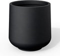 Kante 11.6" Dia Round Concrete Planter, Outdoor Indoor Large Plant Pots by Kante