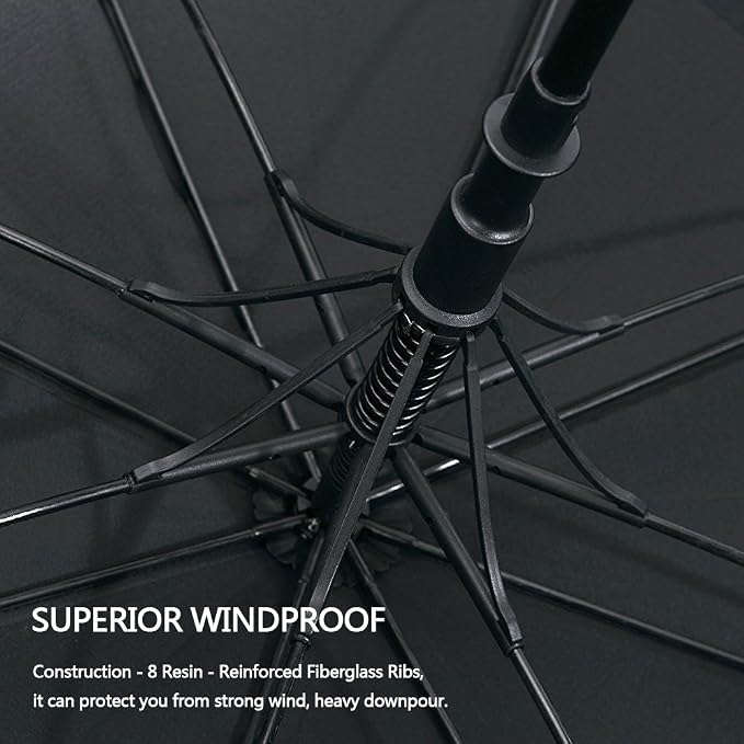 G4Free 47/54/62/68/72 Inch Automatic Open Golf Umbrella Oversize Extra Large - Image 8