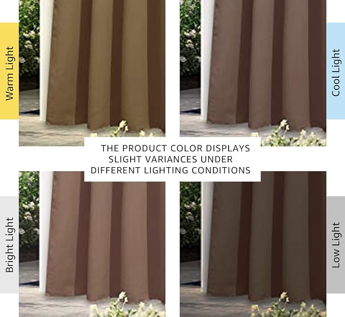NICETOWN Curtain for Living Room 108 inches Long, UV Blocking Thermal Curtains - Image 6