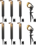 SUNVIE LED Low Voltage Landscape Lighting Kit 12V-24V Aluminum Low Voltage by SUNVIE