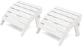 KINGYES Folding Adirondack Ottomans Set of 2 by KINGYES