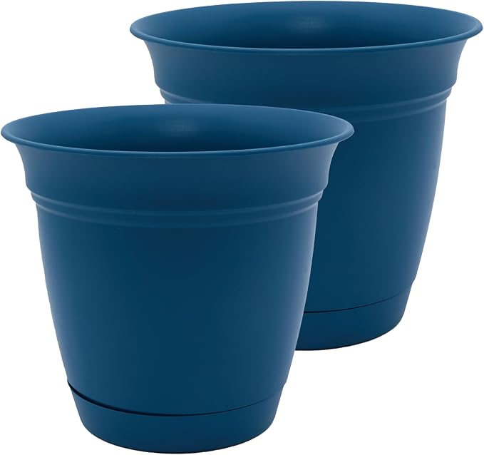 The HC Companies 20 Inch Eclipse Round Planter Pots by TheHCCompanies