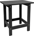 Outdoor Side Table, HDPS Single Adirondack Side Table Weather Resistant by Meluvici