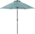 Hanover Lavallette 9 ft. Outdoor Umbrella, UV and Weather Resistant PVC Canopy by Hanover