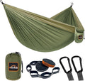 Camping Hammock, Super Lightweight Portable Parachute Hammock by AnorTrek