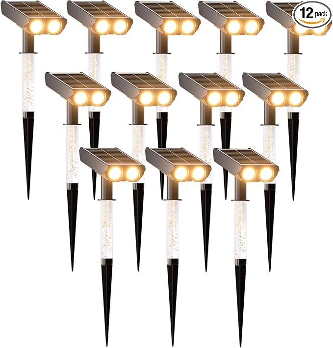Solar Spotlights Outdoor Waterproof- 2 IN 1 Solar Spot Lights Outdoor by Unknown