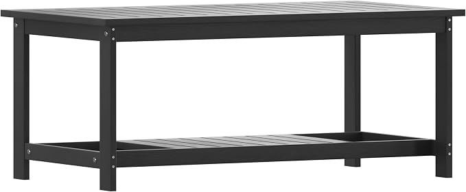 BizChair Two Tiered Commercial Grade Adirondack Coffee Table - Image 3