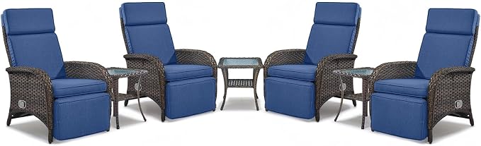 Belord 7 Piece Wicker Patio Furniture Set by Belord