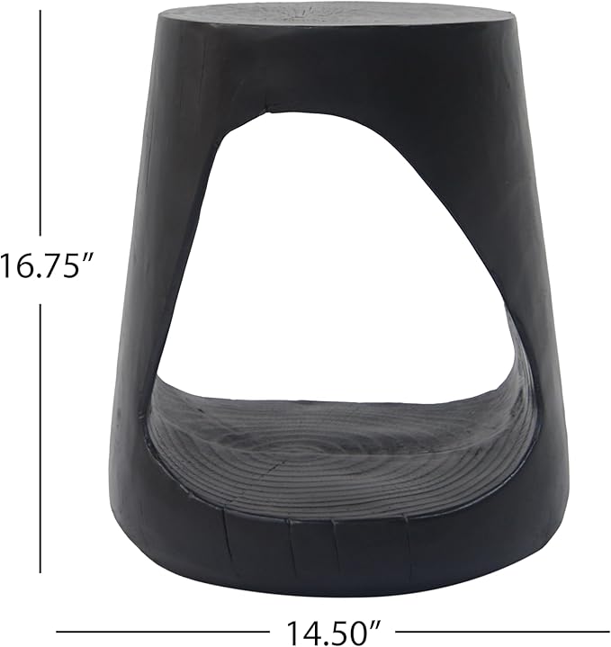 Christopher Knight Home Outdoor Side Table, Hollow Design End Table, Patio - Image 2
