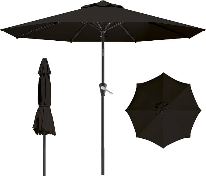 AreShark 9 FT Patio Umbrella for Outdoor, Outdoor Umbrella by Unknown