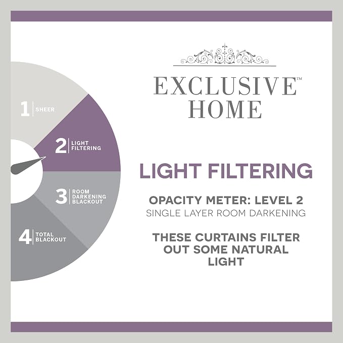 Exclusive Home Cabana Solid Indoor/Outdoor Light Filtering Hook-and-Loop Tab - Image 8