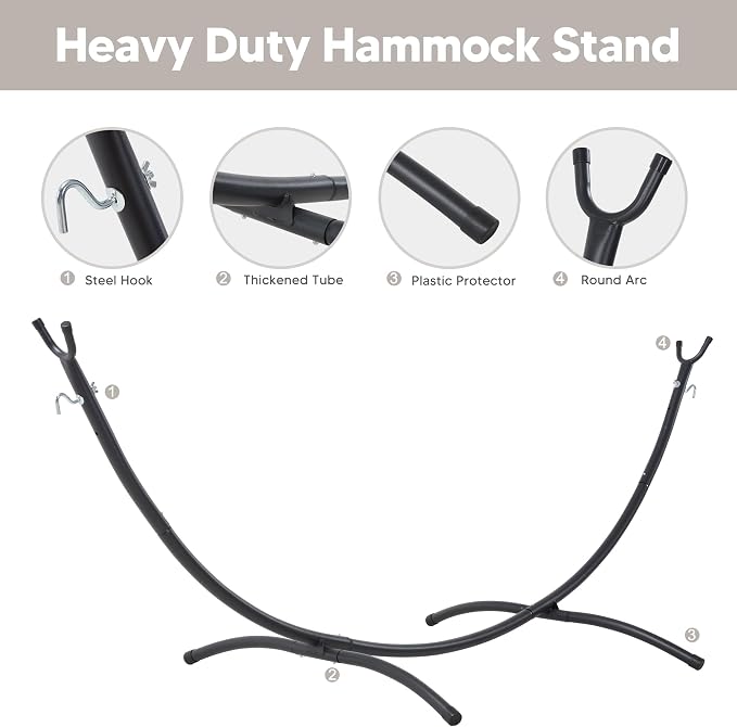 SUNCREAT Portable Outdoor Hammock - Image 5