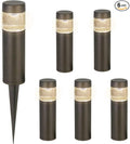 hykolity Low Voltage Landscape Lights, 3W 191LM 12V-24V LED Round Bollard Light by hykolity