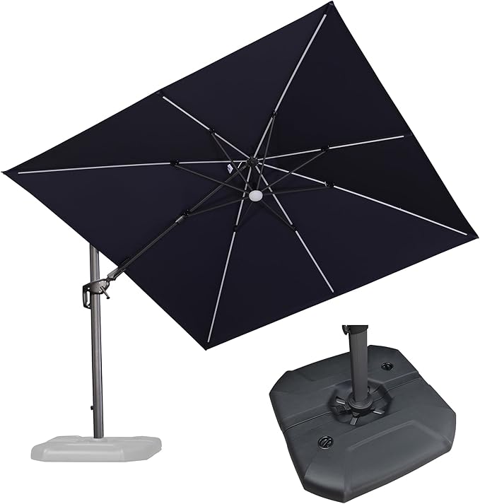 PURPLE LEAF 10 Feet Patio Umbrella by PURPLELEAF