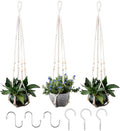 RIFNY Macrame Plant Hanger for 5 to 10 Inch Plant Pots, 35 Inch Indoor Handmade by RIFNY