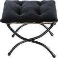 15" Foldable Foot Stool Ottoman by WELL-STRONG