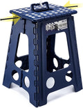 Delxo Folding Step Stool 17.5 Inch, Heavy Duty Step Stools by Delxo