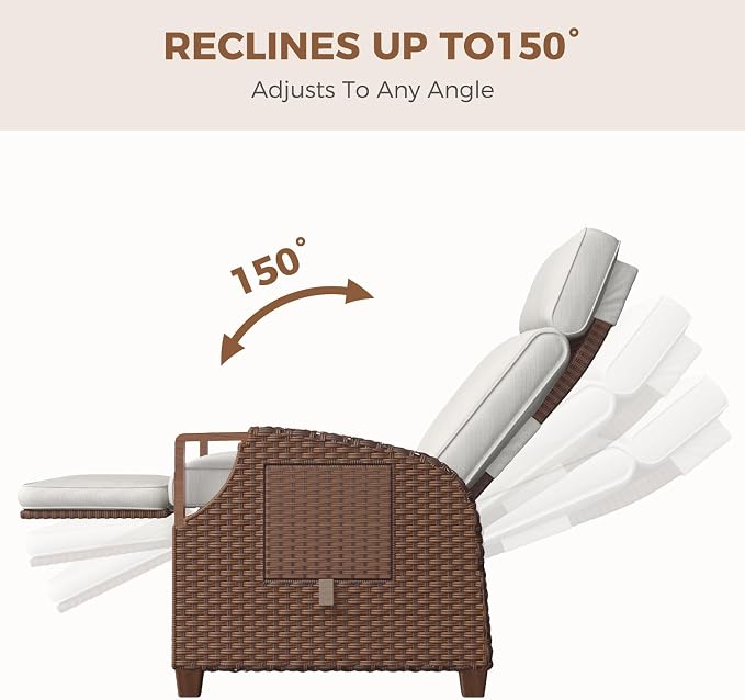 Grand patio Outdoor Recliner - Image 4