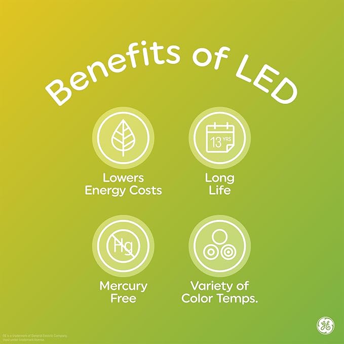 GE LED+ A19 Dusk to Dawn LED Light Bulbs, Automatic On/Off Outdoor Security - Image 8