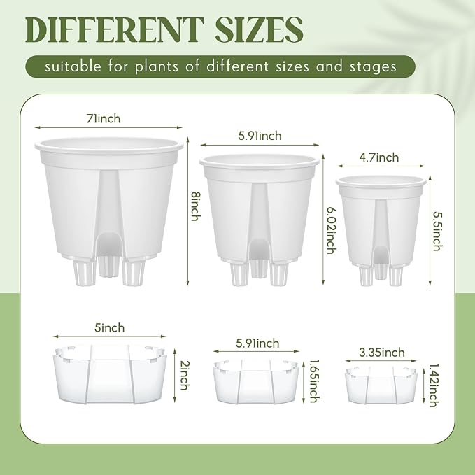 Self Watering Pots for Indoor Plants - Image 2