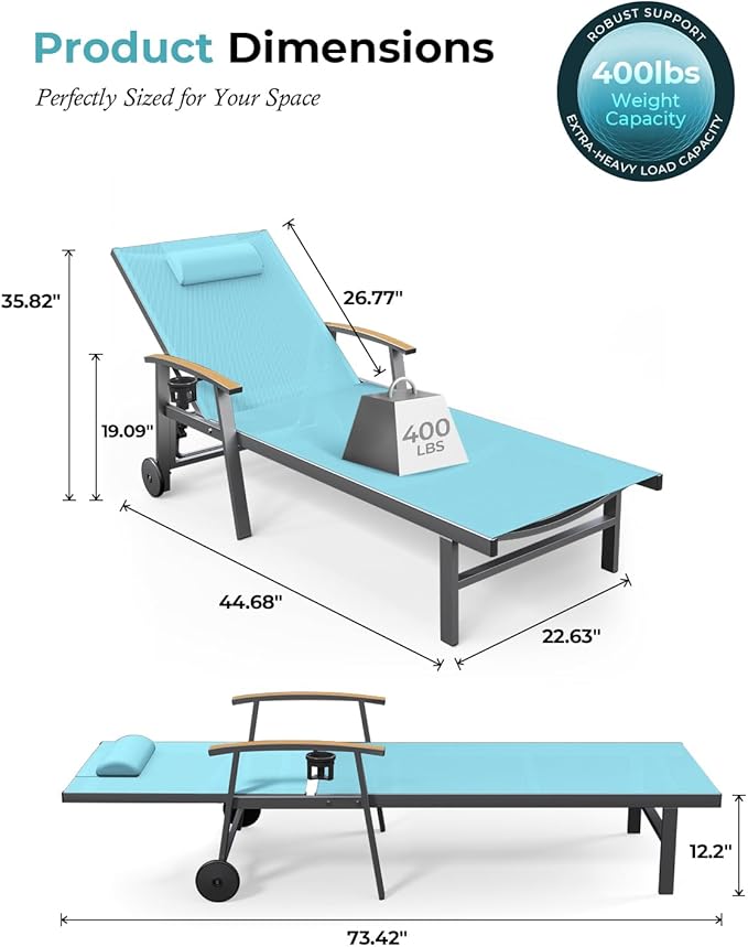 Ciokea Outdoor Lounge Chair - Image 2