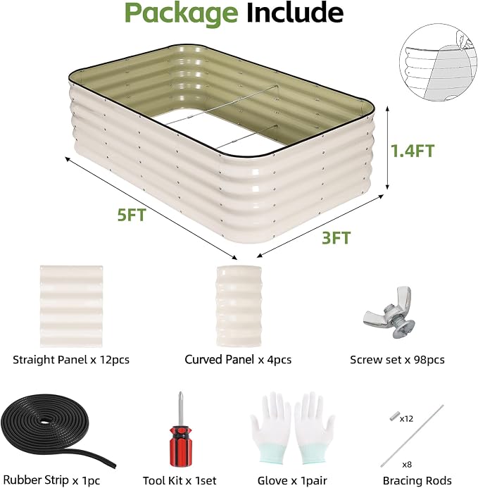 GoCampDriect 4 in 1 Raised Garden Bed - Image 4