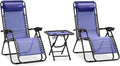 SereneLife Outdoor Zero Gravity Lounge Chair Set by SereneLife