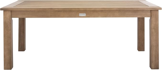 SAFAVIEH Couture Outdoor Patio Furniture Collection – Santa Cruz Coffee Table by SAFAVIEH