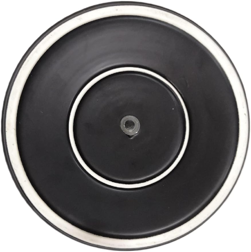 Amazon Basics Fluted Ceramic Round Planter - Image 4