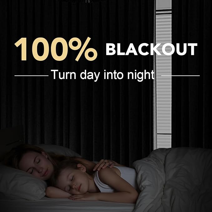 H.VERSAILTEX Primitive Linen Curtains 100% Blackout Curtain Drapes Burlap - Image 2