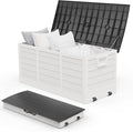 VINGLI 75 Gallon Collapsible Outdoor Storage Box, Simple-to-assemble Plastic by VINGLI