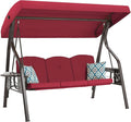 3-Seat Outdoor Porch Swing by zzw
