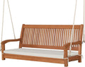 Tangkula 2 Person Hanging Porch Swing, Outdoor Bench Swing by TANGKULA