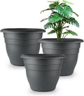 12 Inch Plant Pots, Large Planters by RooTrimmer