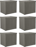 Suncast SS500ST 22 Gallon Small Resin Outdoor Patio Storage Deck Box by Suncast