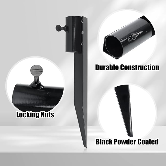 CNQLIS 6 Pcs Outdoor Light Stakes - Image 3