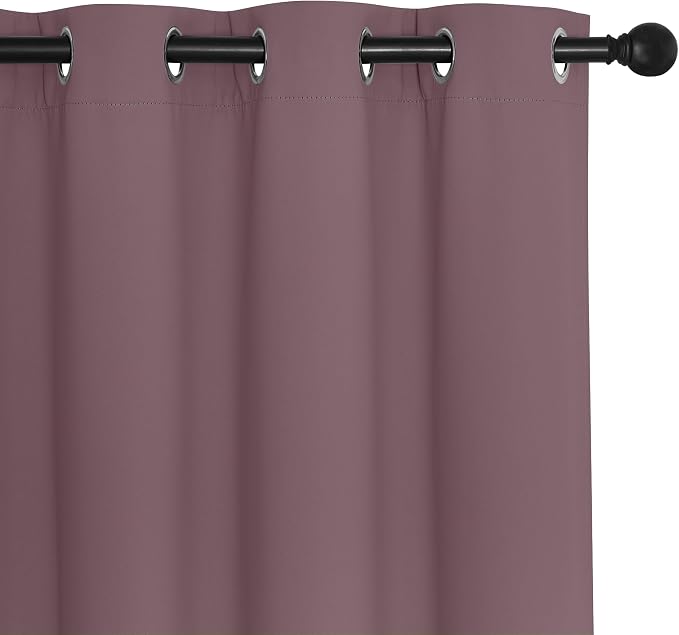 NICETOWN Patio Door Curtain Sound Blocking, Bedroom Privacy Room Divider Curtain - Image 7