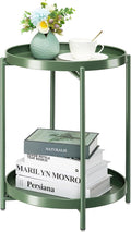 danpinera 2 Tier Metal Side Table by danpinera