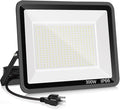300W LED Flood Light Outdoor, 2000W Equivalent 5000K Daylight White Super by YANYCN