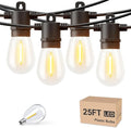 Svater Outdoor String Lights LED 25 FT, Patio Lights by Svater
