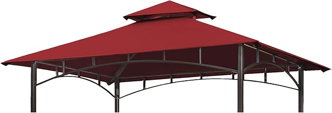Eurmax USA High Performance Grill Gazebo Canopy Replacement Cover 5x8 BBQ by Eurmax