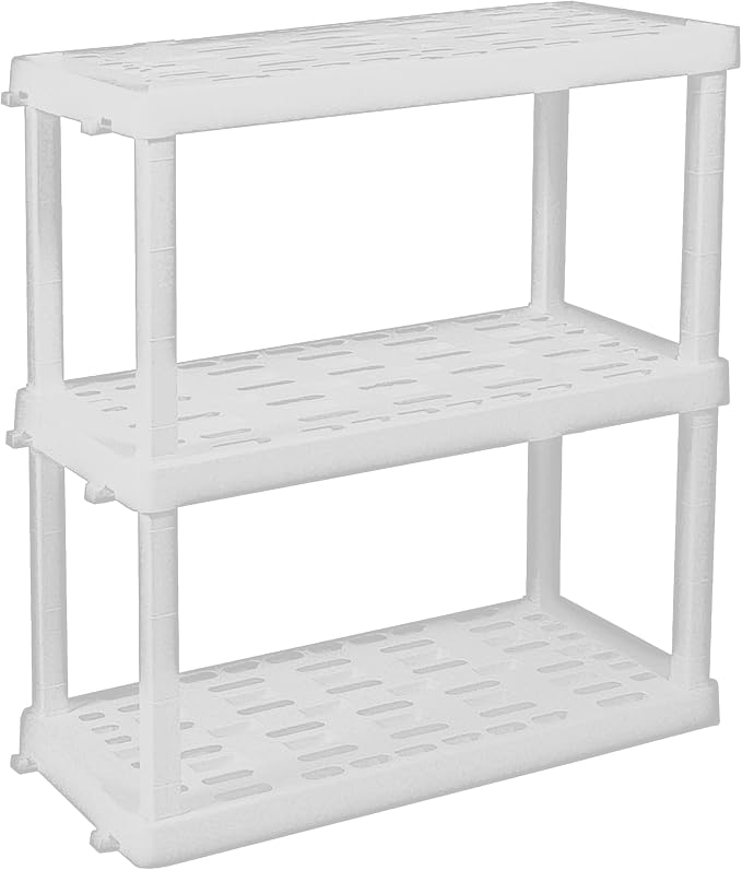 Oskar Heavy Duty Plastic Storage Shelves- - Image 4