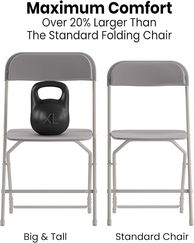 Flash Furniture Hercules Big and Tall Commercial Folding Chair - Image 4