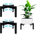 2 Pcs Heavy Duty Adjustable Metal Plant Stand by DDPow
