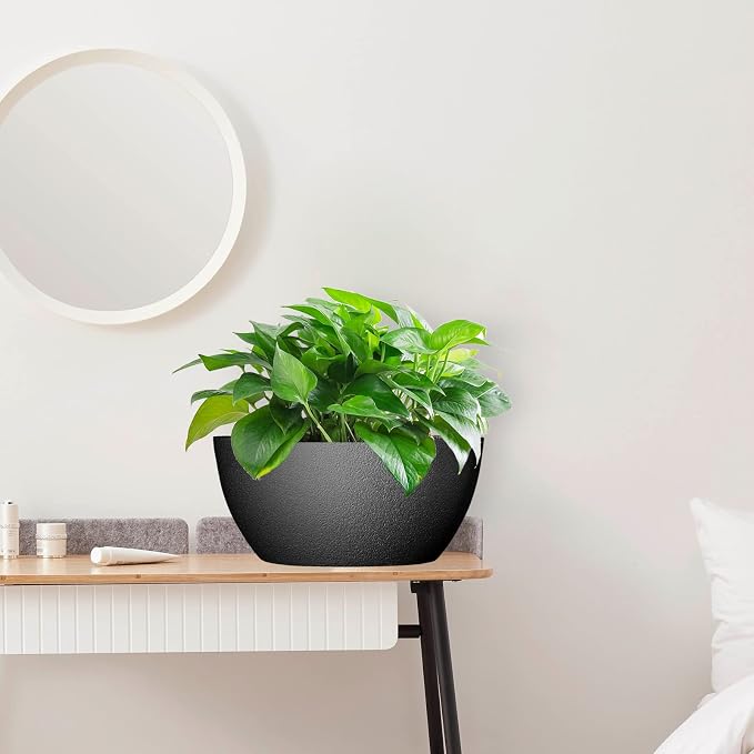 10 inch Hanging Planters for Outdoor Indoor Plants - Image 7