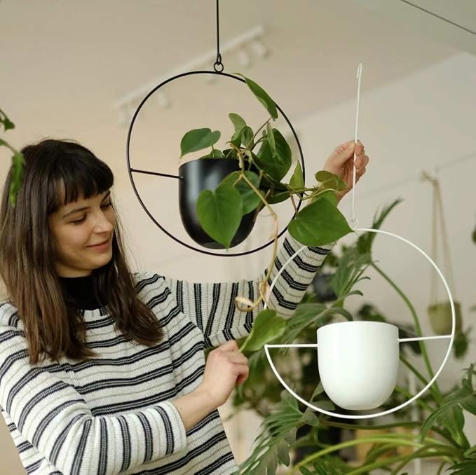 2 Pcs Hanging Planters for Indoor and Outdoor Plants - Image 4