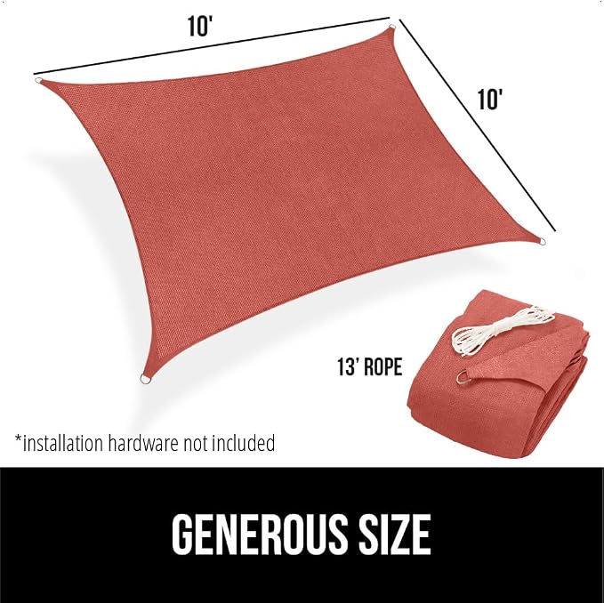 GORILLA GRIP Heavy Duty Sun Shade, UV Protection Fade Tear and Rust Resistant - Image 9